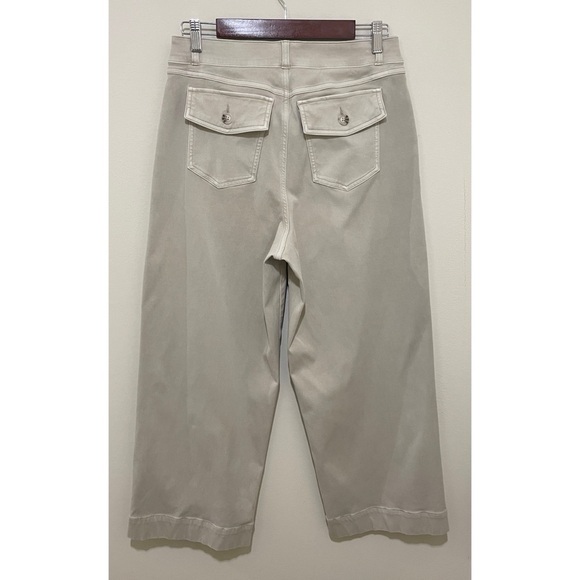 SPANX Light Beige Wide-Leg Pants, SIze XL - Picture 9 of 12